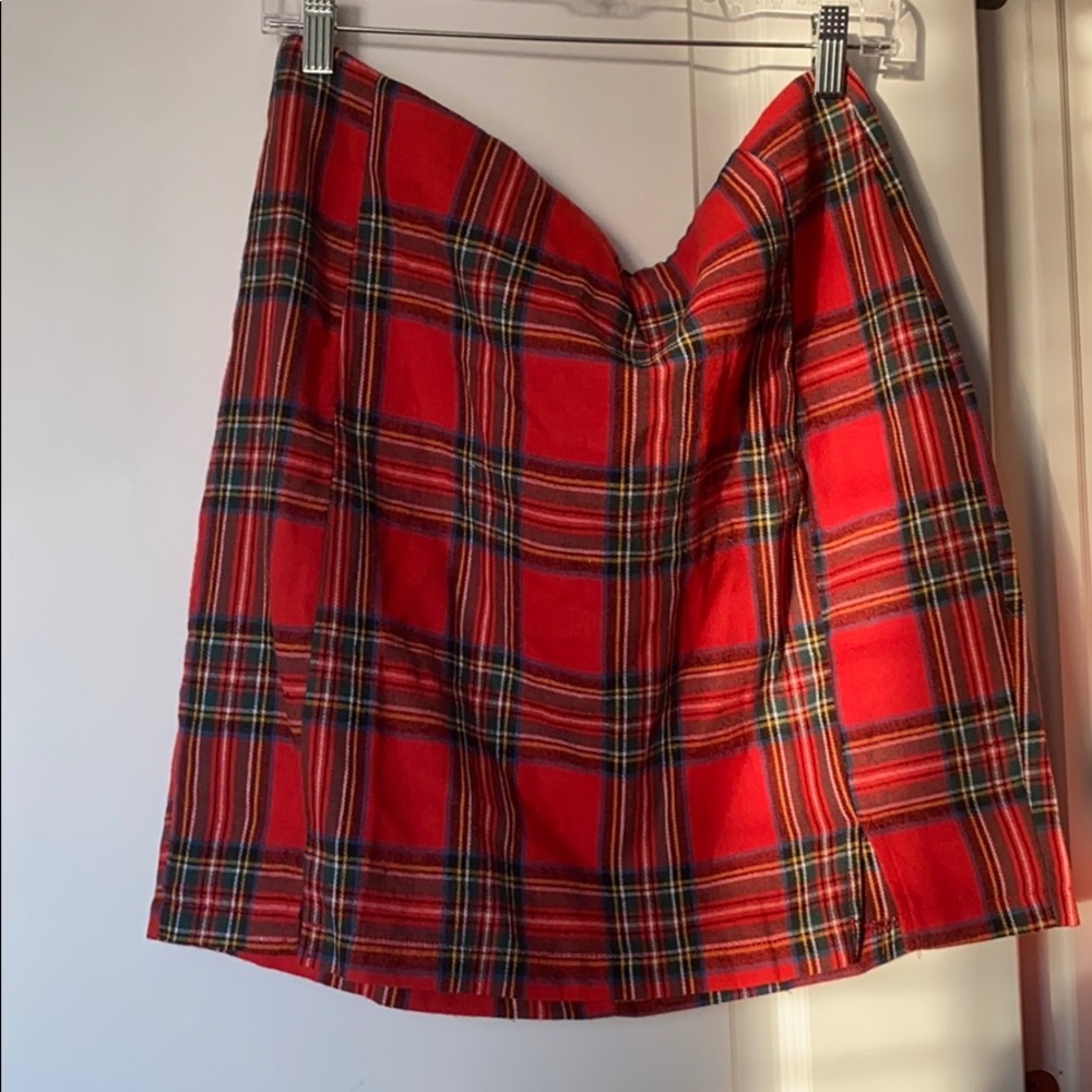 Plaid Skirt